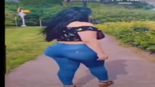 Lorena, known for her love of showing off her ass in public places, decided she wanted to take it to the next level