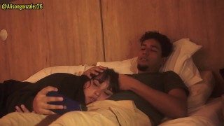 Sultry brunette starlet fucks fiercely in a doggy position