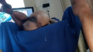Amazing interracial FFM threesome accomplishment. porn celebrities Katja and Trina
