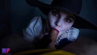 lady dimitrescu will fuck you. cosplay. resident evil village.