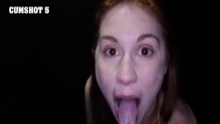 Thats it Eve, now swallow it!