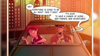 As I strolled into the classroom, my eyes immediately fell on her