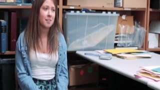 Officer Rion gives thief Megan Mistakes a choice