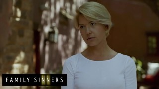 hot blonde milf kit mercer blows fucks her step son van wylde - family sinners