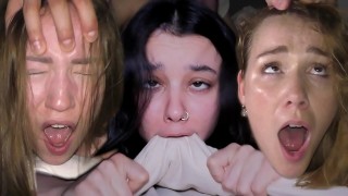Curvy blonde teen Tatiana Kush gets her asshole pierced negative