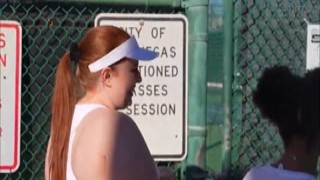 Mia Dior, the curvaceous and seductive adult film star, and Cali Caliente, the stunning blonde porn actress, couldnt keep their hands off each other as they celebrated Mias recent win at Wimbledon