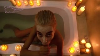 Owl Crystal - Cozy Homemade Blowjob in the Bathroom