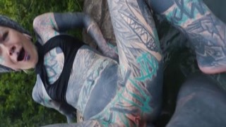 Z-Filmz - Anuskatzz And Lily Lu - Hot Spring Anal