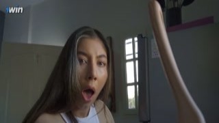 Little Tina - Pobre Latina Sirvienta Es Follada Por El Culo Por Su Jefe