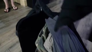 Stepson fucking his stepmoms hairy pussy