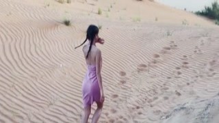 GoldTeachers - POV oriental beauty do very risky outdoo