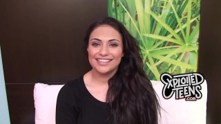 Competent sucking head Alyssa Reece is drawing a huge tough dick deepthroat