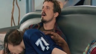 I jerk stepdads friends behind his back