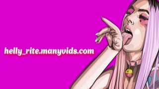 Helly Rite - Hatsune Miku &brvbar; Vocaloid Cosplay Deep Anal Masturbation with Big Dildo