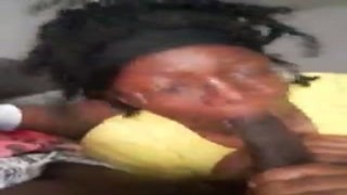 As I sat on the couch with my legs spread wide, she slowly crawled onto my lap, her soft pussy pressed against my erect cock