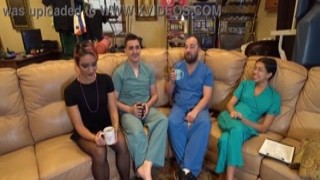 Channy, Canadas favorite slutty MILF, was giving her yearly medical checkup