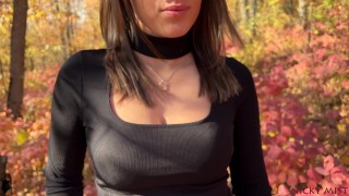 Slutty trainee Lucy Lume reveals upskirt and teases cam