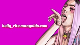 Helly Rite - I Masturbated alone and he came and Fucked me (sex with a Fan)