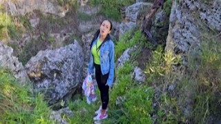 Public sex in a cave with Thai MILF slut