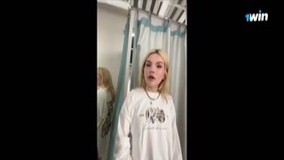 Arty Cheys - Kinky, Risky Business with Milka Way in Public in the locker room.