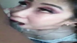 Eva Yi has a throat that seems to go on forever, and her mouth is just as accommodating