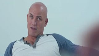 Stepdad fucks stepdaughters shaved pussy