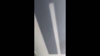 The horny Latina stood there with her legs spread wide as she felt her mans hard cock slide inside her