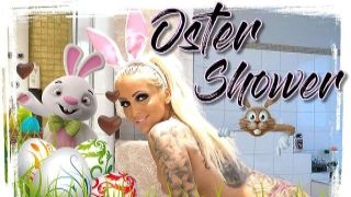 Dirty Easter dirty talk in the shower for you by German lesbian porn compilation