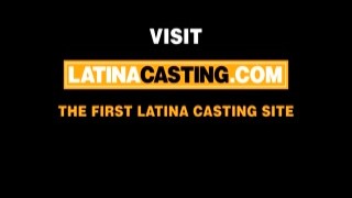 Big tits Brazilian in lingerie blows a hung agent with a huge dick