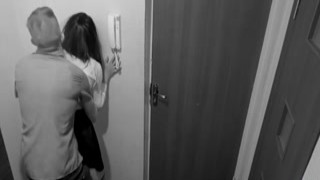 Mom and dad were watching as I snuck out of the house after my neighbor, who was wearing a short skirt and tight top