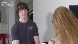 Ivy, a curvy girl with the perfect body and insatiable sex drive, took control and gave the buff white boy the most amazing ride of his life