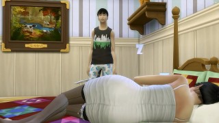 Enough breasted maid in attractive uniform Cathy Paradise obtains her openings blacked