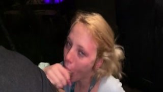 dixie lynn public blowjob