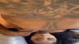 Her tits are fucking perfect, her nipples harden at my touch