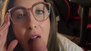 Alejandramoviess - Suck My Cock a Girl With Glasses