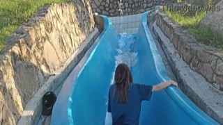 Panting and heaving for air, my stepsister lay there in the pool, her bikini top torn to shreds