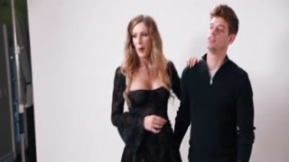 Adorable blonde teen Jenny Sanders extends her cunt with dildo