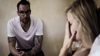 Teen addict fucked by sober house owner