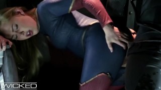 Pretty blond haired hooker ingests sweet big penis on POV video clip