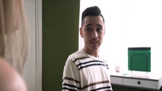 Ophelia Kaan gets creampied by her stepson