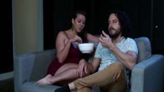 he made me spew in the private movie theatre and came close to getting caught