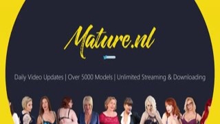 Enjoy MILF Tigger For The Last Time In Her Farewell Shoot For MatureNL