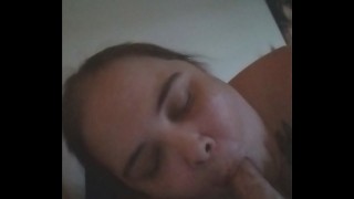 Attractive coed Sweet Teen is playing with delicious tits and wet pussy