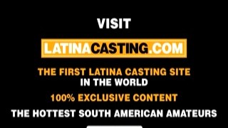 Thick Colombian chick can suck hard a big fucking cock when she needs to