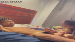 
The Denver Baddie had been giving throat in the streets of LA, his thick cock throbbing as it slid into her mouth