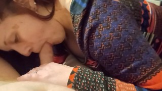 Pink-haired shemale with significant tits gets fucked in missionary placement