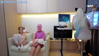 Unipcorn - 19 Yo Stepsister With Juicy Big Boobs Spread Her Legs