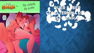 With her heart pounding, she felt the bed shake as he slipped inside of her tight pussy