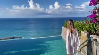 Dark haired timid wifey sucks pleasant penis of her guy with satisfaction