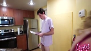 My stepmom was a real fucking MILF